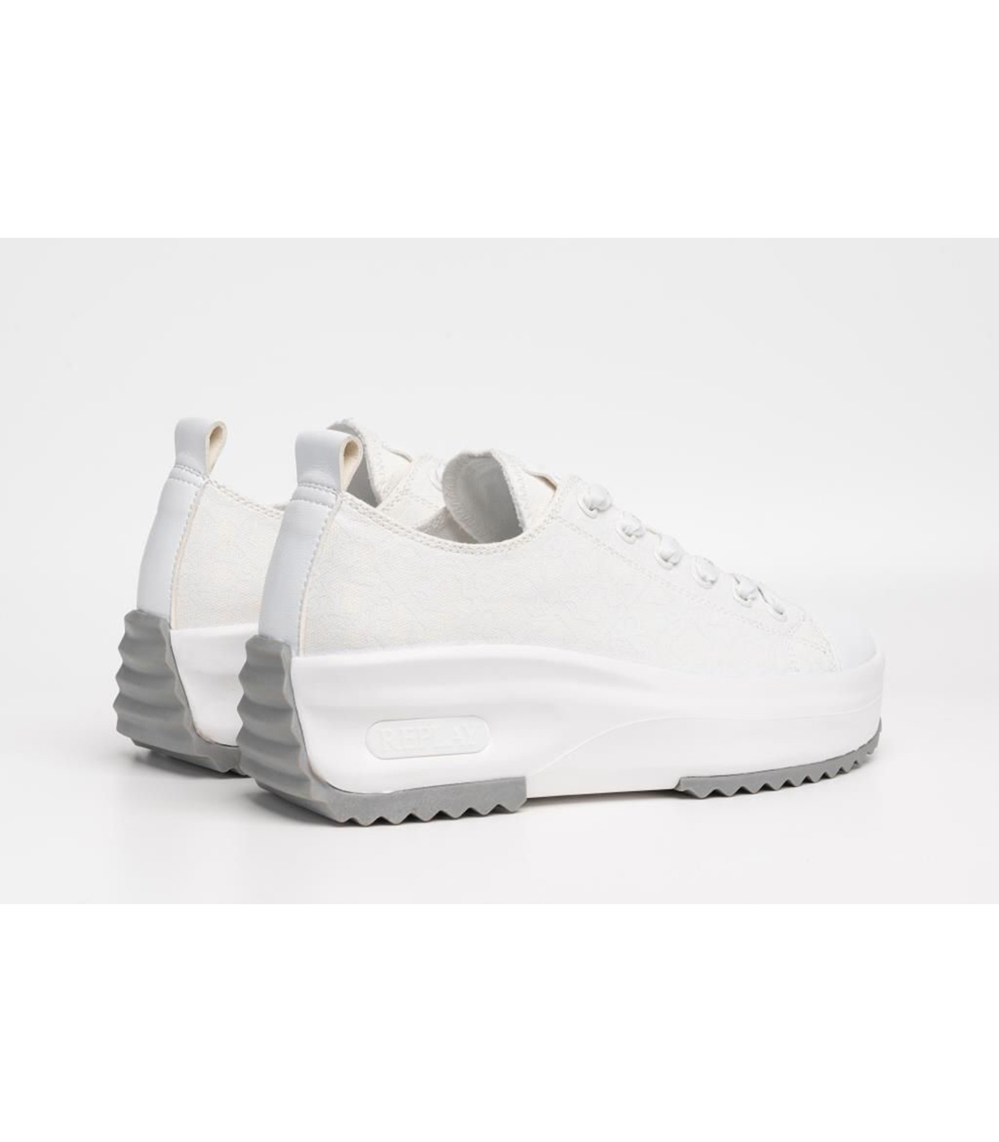 厚底メタリックスニーカー 詳細画像 シルバー 2